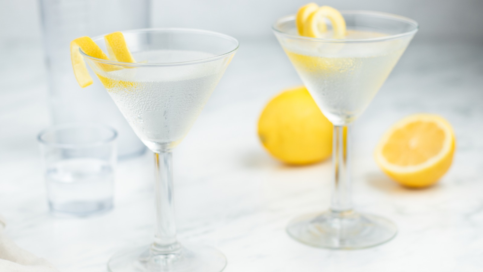 Vermouth Martini with a Twist